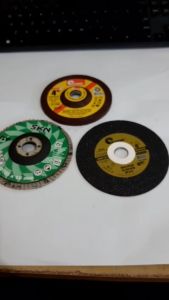 Set Amplas Susun SKN Grit 150 Kinik 4"x1mm & 4"x6mm