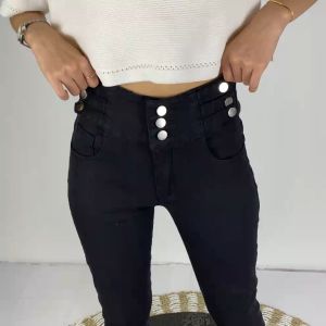 1K Celana Panjang Wanita Stretch Skinny High Waist Jeans Fashion P383 Jeans HW Denim Highwaist Kekinian