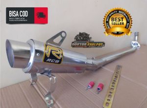 Knalpot racing RCB bebek netral supra / smash / shogun / jupiter / revo fit / grand / astrea / vega