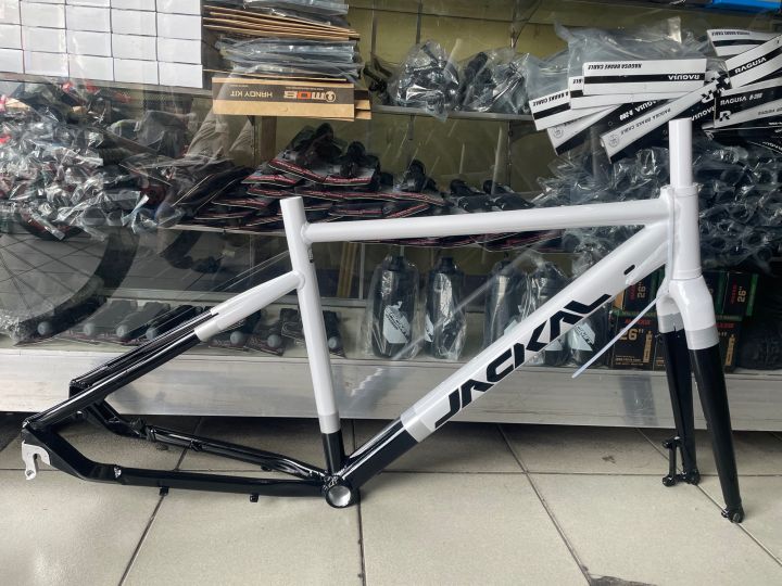 jackal gravel bike jackal road bike Jackal Gravel Frame with fork 700c disc brake Lazada Philippines