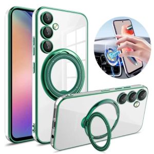 viral softcase Samsung A16 A55 A35 A15 4G/5G A25 s23FE soft case rotating bracket magnetik bening cover silikon