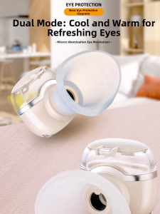 Eye Steamer Moisturizing Device Cold And Hot Compress Mist Spray Eye Care Relief for Dry Eyes And Eye Fatigue USB Charging