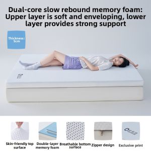 HLA | Memory Foam Soft Pad Mattress Single Tatami
