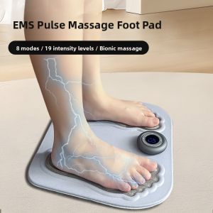 Automatic Foot Bottom Massager EMS Pulse Electric Therapy Machine Home Use Point Massage Device Wireless Remote Control