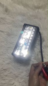 💡ไฟสปอร์ตไลท์รถยนต์LED Spotlightไฟหน้ารถยนต์12-24Vไฟตัดหมอก/ไฟส่องสว่างหน้ารถ/ไฟออฟโรด120W (0301)