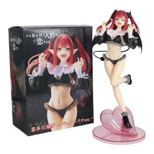 Bandai | My Dress Up Darling Kitagawa Marin Anime Figure School Uniform Devil Liz Succubus Cosplay PVC Collectible Model Desktop Decor