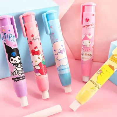 Penghapus mekanik dengan motif karakter kartun sanrio yang sangat lucu dan menarik