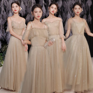 New plus Size Maids of Honor Dresses Spring Wedding Party Skirts Daily Sister Gang Fairy Atmosphere Best Friend Banquet Slimming