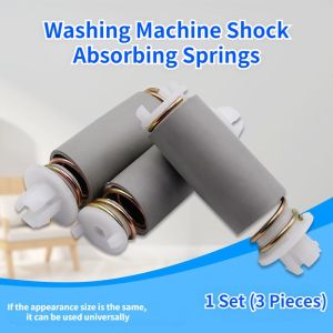 1 Set (3 Pieces) Washing Machine Shock Absorbing Springs Semi Automatic Universal Washing Machine Motor Shock Absorber/Leg Bracket Spring Fixed Foot Spring Leg Motor Leg