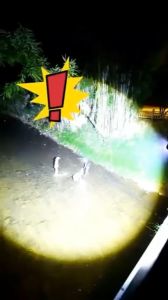 5000W Torchlight ultra bright with 26650 Battery USB Upgrade Super bright Flashlight Waterproof Portable Ceiling Light Rechargeable Emergency Light