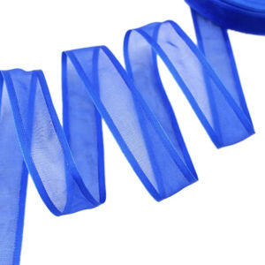 (50 หลา/ม้วน) 20 มม.Broadside Organza ริบบิ้นขายส่งห่อของขวัญตกแต่งริบบิ้นขายส่ง