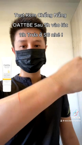 Kem chống nắng kiềm dầu dưỡng sáng da  Oattbe Synbio β-Glucan SPF50+ PA+++