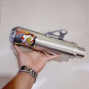Knalpot GTX KAWAHARA silencer / inlet 50mm untuk motor suara bas padat
