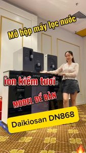 Máy lọc nước ion kiềm tươi để bàn Daikiosan DN868