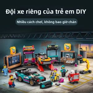 Lele Brother | Bộ Đồ Chơi Xây Dựng Trạm Sửa Chữa và Cải Tạo