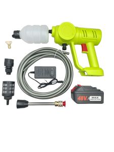 Mesin Cuci Mobil Tekanan Tinggi & Pistol Air Portabel: 8 Aksesoris untuk Siram Tanaman & Cuci AC