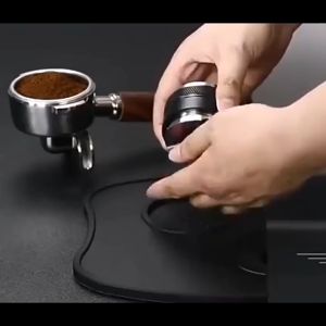 (2ด้าน)เเทมเปอร์มาการอง ที่กดกาแฟ 51/58 mm Tamper Coffee ที่อัดกาแฟเครื่องชงกาแฟสด หัวคู่ งัดแงะกาแฟ CF07