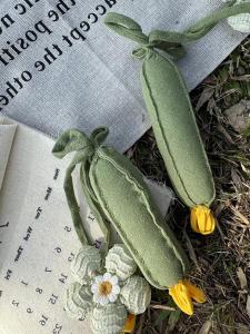 Artistic Cartoon Pumpkin String Fabric Art Decorations DIY Pin Bag Hanging Accessories Hat Components Material Crafts