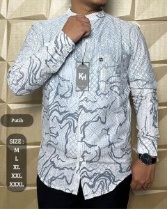 Kemko KH Kemeja Koko kh Tangan Panjang Ada size Jumbo