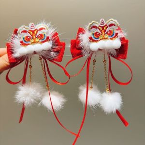 Băng Đô Trang Trí Tóc Trẻ Em Năm Mới Băng Đô Nữ Trẻ Sơ Sinh Búp Bê Phụ Kiện Tóc Cho Bé Gái Trung Quốc Truyền Thống Giáng Sinh