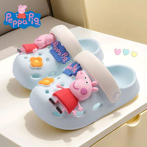 Peppa Pig | Guốc Trẻ Em Chống Trượt Mũi Kín Dùng Trong Nhà