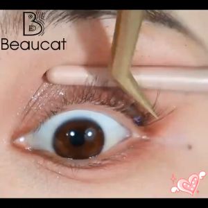 ✨Beaucat✨ส่งจากไทย ขนตาต่อ ขนตาปลอม 10D 20D 30D 40D ขนาด8-14 mm ขนตาปลอมติดเอง ต่อขนตา มิงค์ผม ต่อขนตาปลอม ขนตาถาวรติดเอง ขนตาปลอมแบบจับช่อ false eyelashes ชุดต่อขนตาด้วยตัวเอง