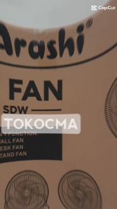 Kipas Angin City Fan 3in1 18Inch 118SDW Arashi / Kipas Angin 3 Fungsi