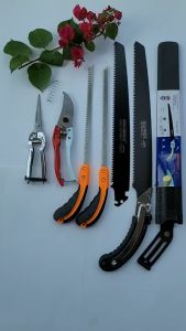 (FREESHIP) Combo Dụng Cụ Làm Vườn Cây Cảnh Bonsai Nhật Bản (Kéo Cắt Cành Động Lực SK5 Kéo Tỉa Thép Trắng Cưa Lách New và Cưa Gập Cầm Tay) - Dụng Cụ Bonsai Hàng Nhật