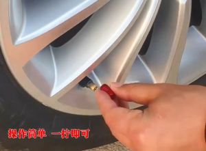 Blumey จุกปิดลมยางอลูมิเนียม 4ชิ้น   car tire valve