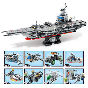 Exploring Senbao Building Blocks: A Guide to 052D Missile Destroyer, Nimitz Class & Ford Aircraft Carriers