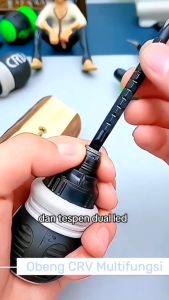 Beng CRV Set 13in1 Obeng Cebol BB Buntek Karet Dua Arah Bolak Balik Cebol Mini Multifunction Screwdriverset Obeng Set Komplit Serbaguna