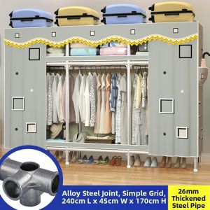 Steel Durable Portable Closet
