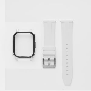 TPU Case + Silicone Strap for Redmi Watch 5Active/5Lite Screen Protector Frame Cover Band for Redmi Watch 5Lite Bracelet