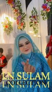Slayer selendang pengantin Mutiara jilbab veil sunting pelaminan mua wedding aksesoris fashion muslim Hijab kerudung berkualtas terbaru bride untuk gaun wedding pengantin fashion Wisuda Seragaman ibu besan tunangan Akad dan souvenir LN SULAM COLLECTION
