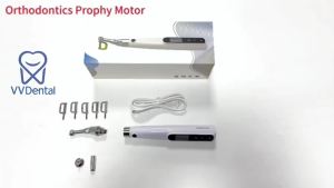 VV DENTAL | Wireless Dental Orthodontic Polishing Handpiece Orth Prophy X Rechargeable Teeth Polisher With LCD Display Dentist Ortho Tool