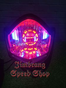 CoD Lampu depan Vixion old 2010 plus proji Daymaker 2 mata kwalitas terbaik