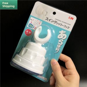 Adjustable Shower Head Holder Suction Cup Shower Spray Bracket No Drilling Needed Bathroom Accessories Shower Parts And Accessories