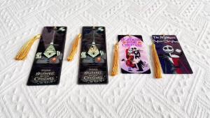 Bandai | Jack Skellington Oogie Boogie Acrylic Bookmark Thiết Kế Hình Học Theo Chủ Đề Halloween Để Đọc Sách Tại Nhà Thư Viện Văn Phòng Quà Tặng Giáng Sinh Halloween