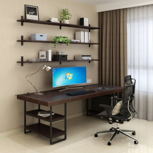 Solid Wood Computer Desk Desktop Storage Minimalist Modern Student Household Desk Scandinavian Game Tables Large Board Workbench