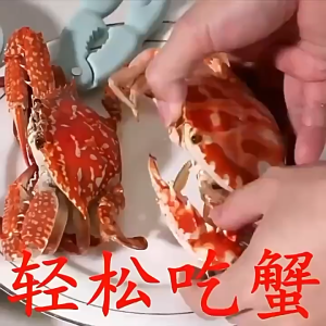 Plastic crab eating tools crab claws household crab peeling clamp shell peeling multifunctional walnut cracker