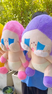 ตุ๊กตาคลายเบบี้ 45cm 🎀 (สุ่มสี) | ขนนุ่มนิ่ม กอดอุ่นๆ สำหรับเด็กๆ พร้อมส่งทันที!