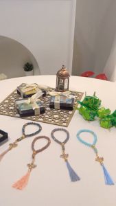 Hampers Mini Tasbih dan Pouch Mini Serut Box/ Hampers Lebaran/Hampers Idul Fitri