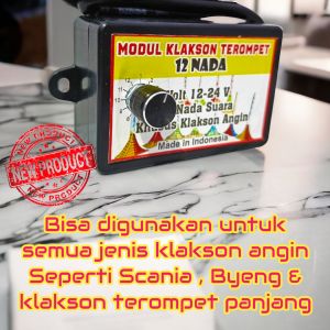 Modul Melodi 8 & 12 Nada untuk Klakson angin