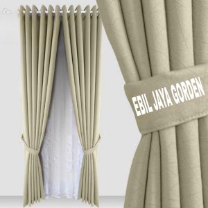 Gorden Tebal Blackout Import  Minimalis Smokring Gorden Jendela Pemisah Ruangan Gorden Murah Mewah