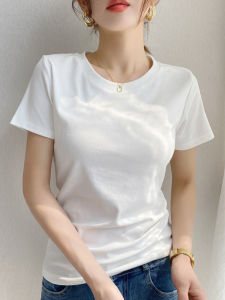SUHUIQIAN | Summer Petite-friendly Slender-fit Basic T-shirt