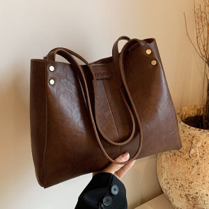 JIFANPAUL | 2025 Retro Shoulder Bag Large Capacity Tote Bag