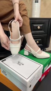 Mẫu A11_Giày Sandal Cao Gót Nữ Mũi Vuông êm mềm cao 5cm 5P-mẫu giày sandal công sở siêu đẹp