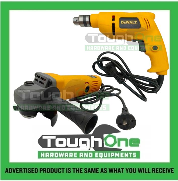 DEWALT 2 IN 1 ANGLE GRINDER AND ELECTRIC DRILL (MADE IN GERMANY) 415