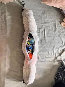 Long Distance Travel U-Shaped Pillow Neck Support Car Seat Cushion Filling Storage Organizer Essential Travel Accessories