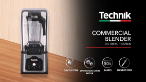 Technik 2.5 Liter Heavy Duty Commercial Blender TCB25QS